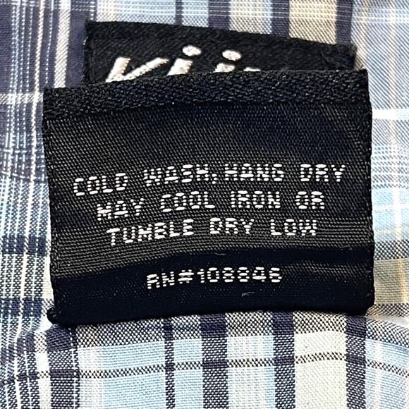 KÜHL Men’s Large Blue Plaid SUNCEL Short Sleeve Shirt - Picture 7 of 7